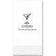 Martini Party Guest Towels Image 3 of 3